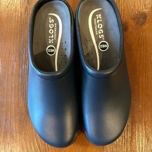 Klogs Footwear Navy Blue Slip Resistant Clogs Sz#10 Polyurethane Work Shoes